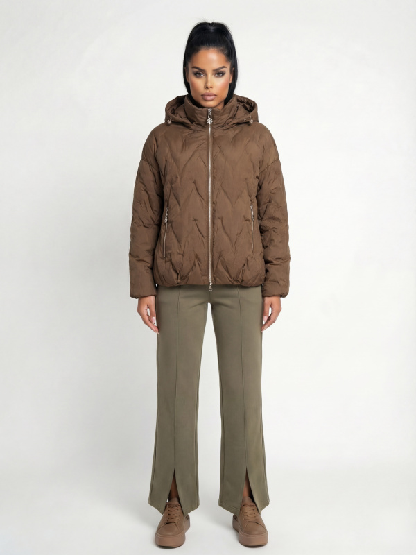 Куртка жіноча демісезонна текстильна 27-741