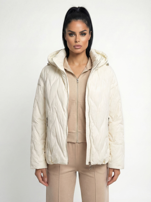 Куртка жіноча демісезонна текстильна 27-746