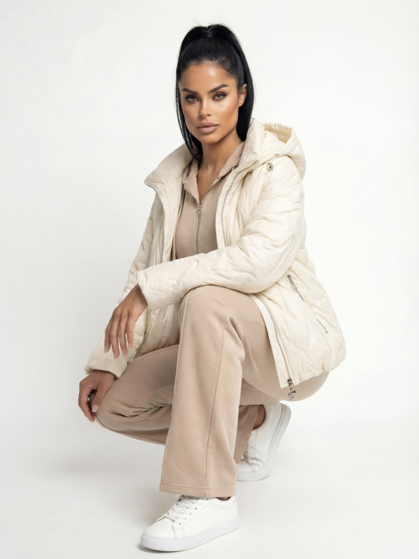 Куртка жіноча демісезонна текстильна 27-746