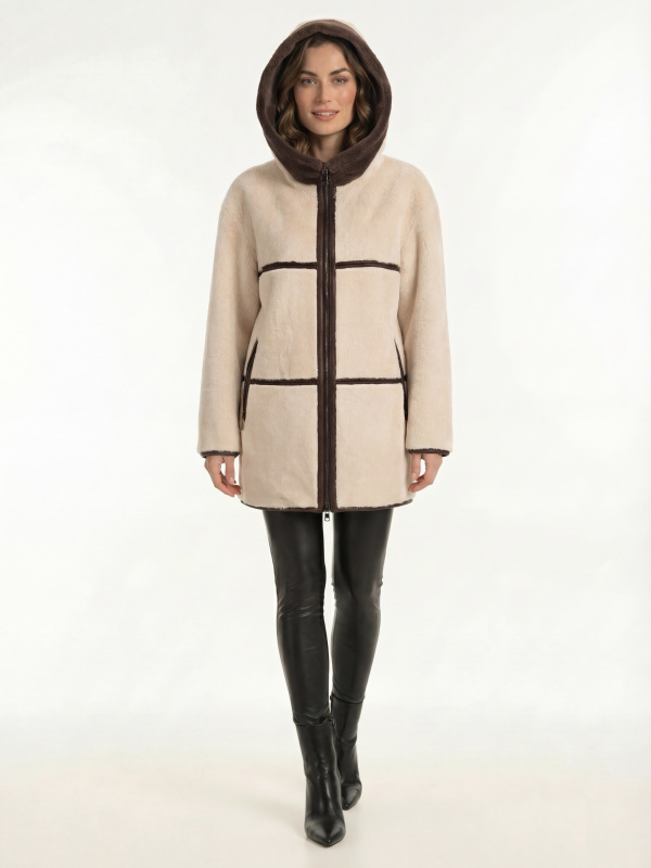 Куртка жіноча демісезонна з еко-шкіри 47-96