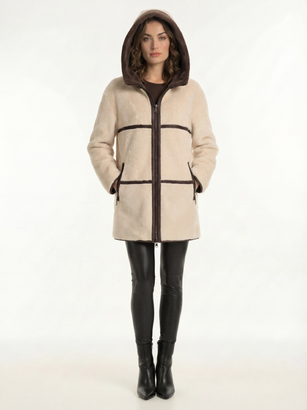 Куртка жіноча демісезонна з еко-шкіри 47-96