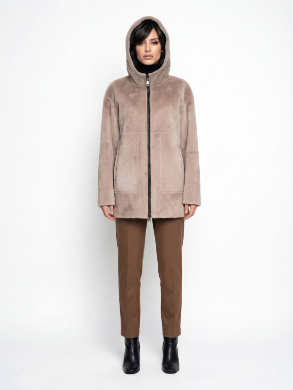 Куртка жіноча демісезонна з еко-шкіри 47-86