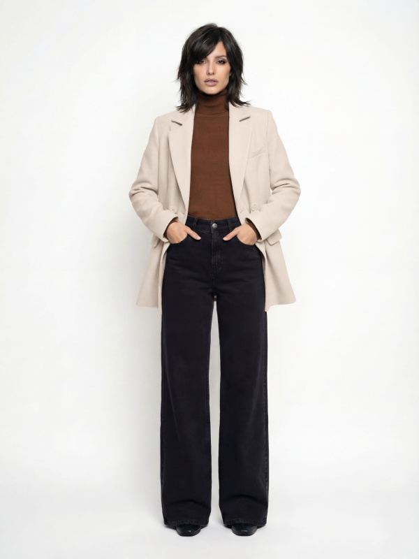 Пальто жіноче демісезонне 12-1307