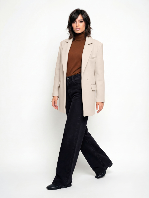 Пальто жіноче демісезонне 12-1307