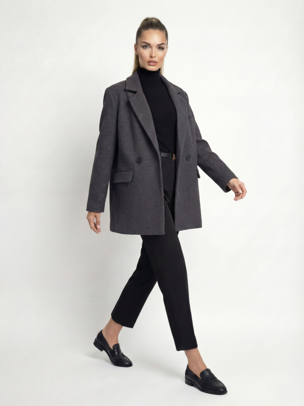 Пальто жіноче демісезонне 12-1310